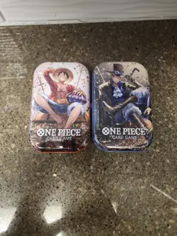 2 TINS. One Piece Card Game Mini-Tin Pack Set Vol.2, - Image 1