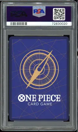 2022 Japanese One Piece Paramount War Kozuki Oden OP02-030 SR Alt Art PSA 10 - Image 2