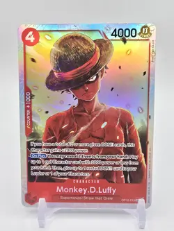 Monkey.D.Luffy OP12-015 Legacy of the Master Foil - One Piece TCG - Image 1