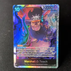 Bandai Marshall.D.Teach OP09-093 Emperors in the New World Foil Super Rare - Image 1