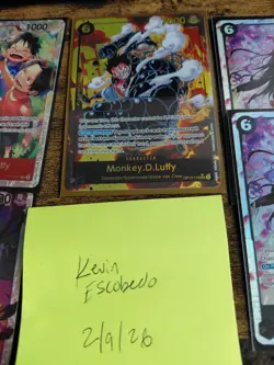 One Piece TCG Monkey.D.Luffy SEC Alternative Art Lot - Image 3