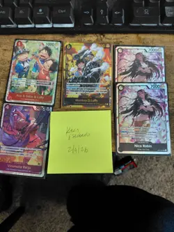 One Piece TCG Monkey.D.Luffy SEC Alternative Art Lot - Image 4