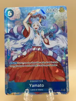 One Piece CCG Yamato Alternate Art OP13-054 Carrying On His Will Foil DD5 - Image 1