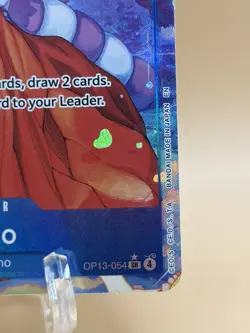 One Piece CCG Yamato Alternate Art OP13-054 Carrying On His Will Foil DD5 - Image 3