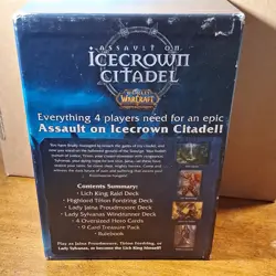 Cryptozoic World of Warcraft TCG Assault on Icecrown Citadel Raid Deck Box - Image 3