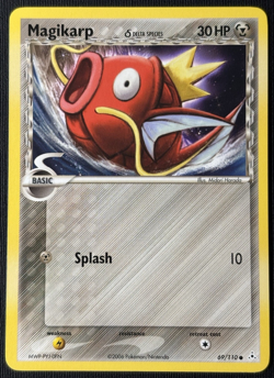 Pokemon Magikarp (Delta Species) 69/110 EX Ruby & Sapphire Holon Phantoms (LP) - Image 1