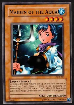 Yugioh Maiden of the Aqua PGD-008 Common Unlim - LP - Image 1