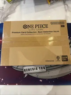 One Piece Card Game Premium Card Collection Best Selection Vol.4 New Sealed - Image 1