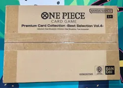 One Piece Card Game Premium Card Collection Best Selection Vol. 4 NEW/SEALED ENG - Image 1
