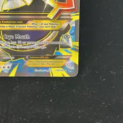 Pokemon Mega M Glalie EX Full Art Holo Rare Card 156/162 XY Breakthrough - Image 4