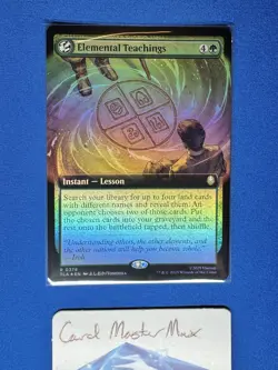 Elemental Teachings (Extended Art) Avatar: The Last Airbender 378 Foil NM - Image 1