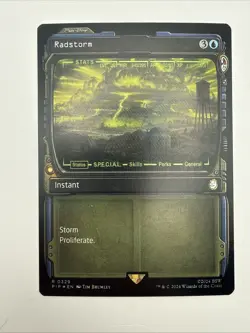 Radstorm (Showcase) (Surge Foil) Universes Beyond: Fallout Foil - Image 1