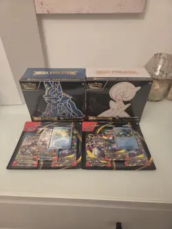 Pokemon TCG Mega Evolutions Pokemon Center ETB Lucario and Gardevoir - Image 1