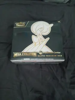 Pokemon Center Mega Evolutions Gardevoir ETB Sealed MINT w/Plastic Shell - Image 1