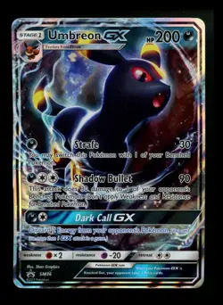 Umbreon GX SM36 Black Star Promo 2017 Holo Rare Pokemon Card TCG - Image 1