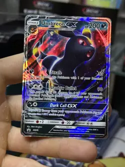 Umbreon GX SM36 Black Star Promo 2017 Holo Rare Pokemon Card TCG - Image 3