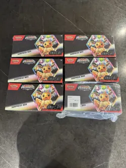 Pokemon TCG Prismatic Evolutions Surprise Box New And Sealed x6 - Image 1