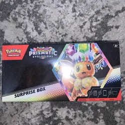 Pokemon Prismatic Evolutions Eevee Pouch box and Surprise Box, Tcg, New & sealed - Image 4