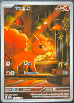 Carte Pokemon Goupix 138/132 MEG ME01 AR Mega-Evolution FR NEUVE - Image 1