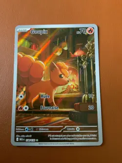 Carte Pokemon Goupix 138/132 AR Mega Evolutions FR Neuve ME01 - Image 1