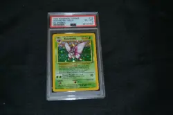 Holo Foil Venomoth # 13/64 No Symbol Error Jungle Set Pokemon Cards PSA 6 EX-MT - Image 4