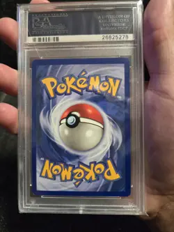 PSA 9 MINT Mr. Mime 6/64 No Symbol Error Jungle Set Holo Rare Pokemon Card Game - Image 4