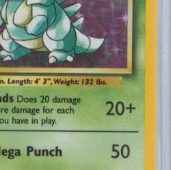 1999 Pokemon Jungle Set Nidoqueen 7/64 Holo Rare - No Set Symbol Error - Image 3