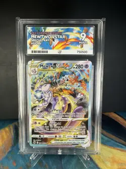 Pokemon TCG Mewtwo VSTAR GG44/GG70 Crown Zenith Galarian Gallery Holo Ace 9 - Image 1