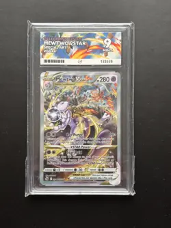 Pokemon TCG Mewtwo VSTAR GG44/GG70 Crown Zenith Galarian Gallery Holo Ace 9 - Image 1