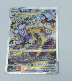 Mewtwo VSTAR Gg44/Gg70 Crown Zenith: Galarian Gallery Holo Rare VSTAR Pokemon - Image 2