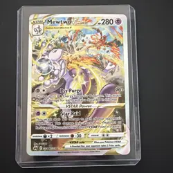 Mewtwo VSTAR Crown Zenith Galarian Gallery Holo Rare GG44/GG70 Pokemon - Image 1
