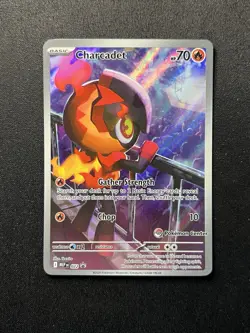 Pokemon Charcadet Pokemon Center Stamped Black Star Promo Holo Near Mint 022 - Image 1