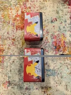 Pokemon 25th Anniversary Celebrations Collector’s Chest Lunch Box Lot Of 2 - Image 4