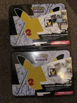 Pokemon 25th Anniversary Celebrations Collector’s Chest Lunch Box Lot Of 2 - Image 2