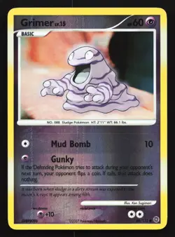 Grimer 88/132 Secret Wonders Reverse Holo Pokemon Card - Image 1