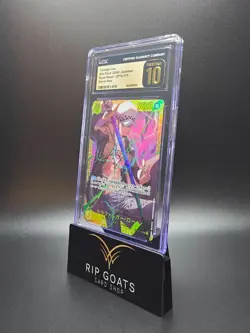 2024 One Piece Japanese Trafalgar Law OP10-119 SEC CGC PRISTINE 10 *POP 4* - Image 1