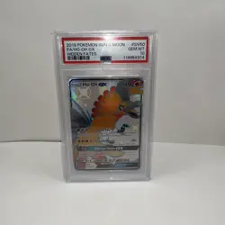 Pokemon TCG Ho-Oh GX SV50/SV94 Hidden Fates Shiny Holo Rare Card PSA 10 - Image 1
