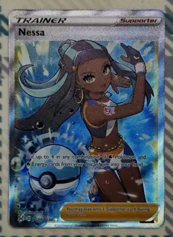 Nessa TG27/TG30 Lost Origin Trainer Gallery English Pokemon Card- NM F427 - Image 2