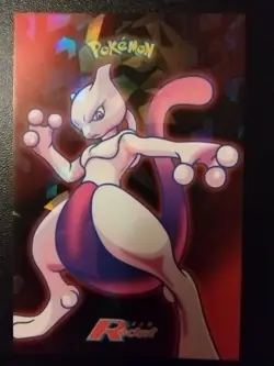 Team Rocket Mewtwo Rocket Team Card Database Cracked Ice Holo Peru Set - Image 2