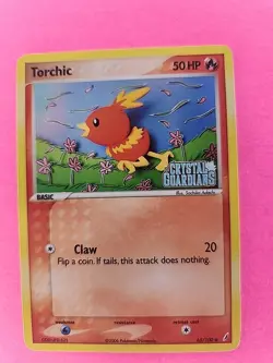 Torchic Reverse Holo Ex Crystal Guardians Pokemon Card WOTC NM - Image 3