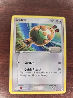Sentret Reverse Holo Ex Legend Maker Pokemon Card WOTC NM - Image 1
