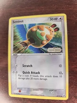 Sentret Reverse Holo Ex Legend Maker Pokemon Card WOTC NM - Image 3
