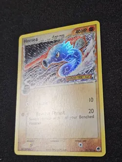 Horsea - 31/101 - Pokemon Card Ex Dragon Frontiers Reverse Holo Uncommon - LP - Image 2