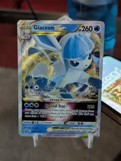 Pokemon TCG Glaceon VSTAR SWSH197 Sword & Shield Promo Card Holo - Image 1
