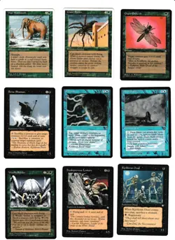 Vintage LOT of 94 assorted MAGIC the Gathering Cards - 1994-97 - Image 3