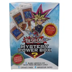 Yu Gi Oh Trading Card Game Mystery Power Box Limited Holiday Edition Blue Eyes - Image 1