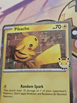 Pikachu (Pokemon Day 2026) 051/162 Miscellaneous Cards NM - Image 2