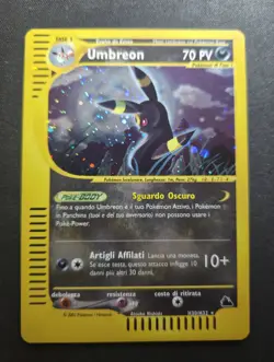 Pokemon Umbreon Skyridge Holo H30/H32 ITA 2003 Vintage Card - Image 3