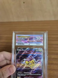 Pokemon TCG: Raikou V GG41/GG70 Crown Zenith Special Art ACE 10 - Image 2