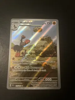 Mudsdale - 175/162 Temporal Forces Pokemon TCG Full Art Illustration Rare NM - Image 1